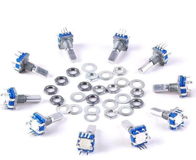 Narinco- 12mm Rotary Encoder with Push Button Switch Arduino